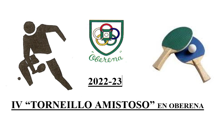 El 6 de diciembre se celebrar&aacute; el IV Torneillo Amistoso en Oberena